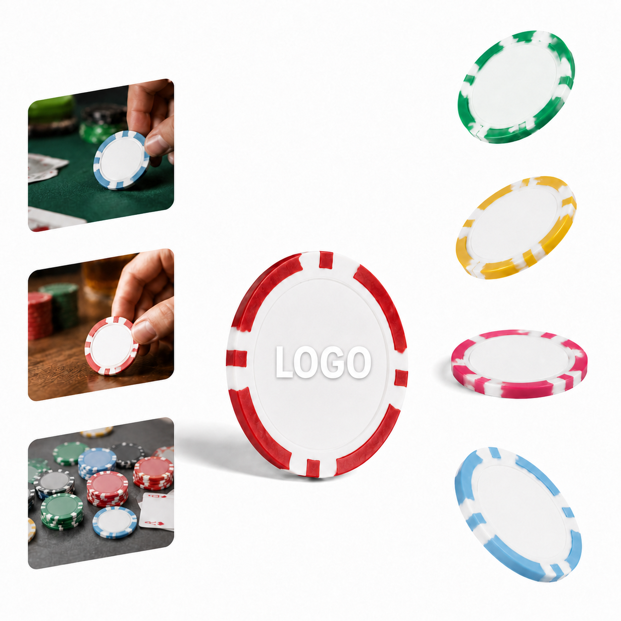 Personalized Full-Color Poker Chip
