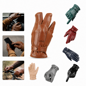 Thermal Leather Winter Gloves