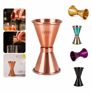 Dual-Sided Stainless Steel Cocktail Jigger