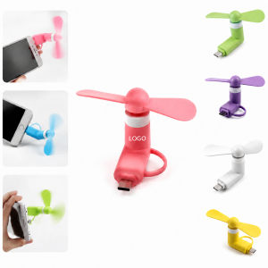 Phone Plug-In Mini Cooling Fan