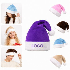 Cozy Plush Santa Hat